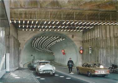 / CPSM FRANCE 74 "Chamonix, tunnel du Mont Blanc" / CITROEN DS