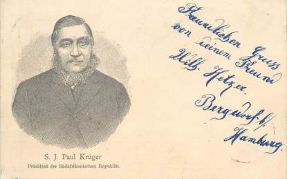 CPA AFRIQUE DU SUD "S.J.Paul Krüger"