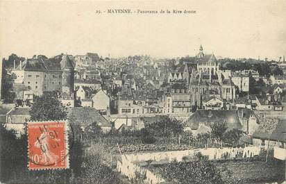 / CPA FRANCE 53 "Mayenne, panorama de la rive droite"