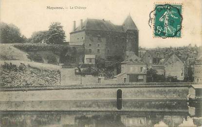 / CPA FRANCE 53 "Mayenne, le château "