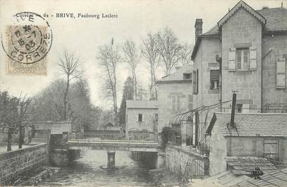 / CPA FRANCE 19 "Brive, Faubourg Leclerc"