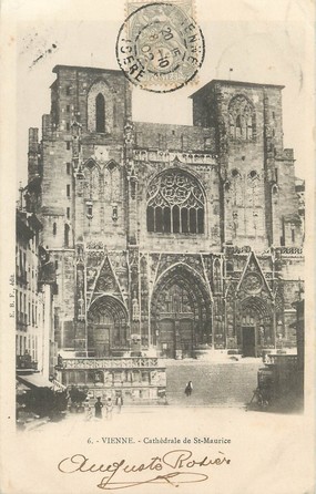 / CPA FRANCE 38 "Vienne, cathédrale de Saint Maurice"