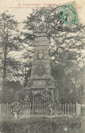 / CPA FRANCE 70 "Villersexel, monument aux morts"