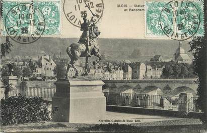 / CPA FRANCE 41 "Blois" / STATUE