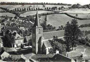 / CPSM FRANCE 58 "Châteauneuf Val de Bargis, l'église"