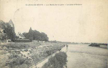 / CPA FRANCE 45 "Saint Jean de Braye, le canal d'Orléans"