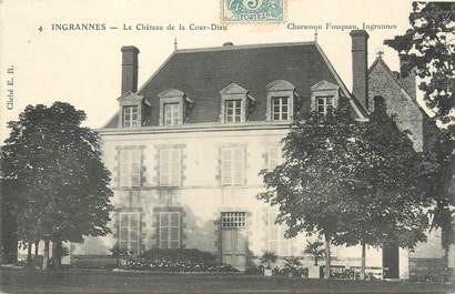 / CPA FRANCE 45 "Ingrannes, le château de la Cours Dieu"