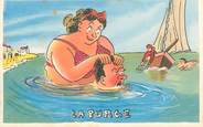 Illustrateur CPA JEAN DE PREISSAC  "Au bain"