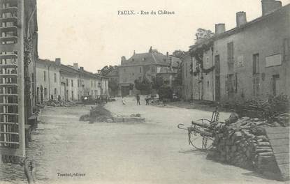 / CPA FRANCE 54 "Faulx, rue du château"