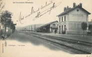 54 Meurthe Et Moselle / CPA FRANCE 54 "Chaligny, la gare"