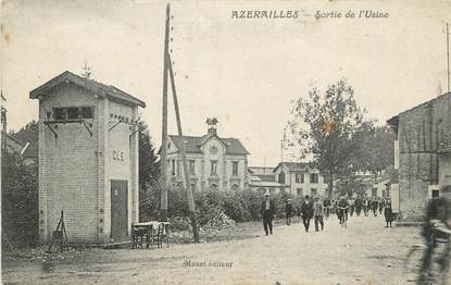 / CPA FRANCE 54 "Azerailles, sortie de l'usine"