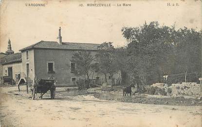 / CPA FRANCE 55 "Montzeville, la mare"