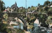 19 Correze / CPSM FRANCE 19 "Treignac, vieux pont"