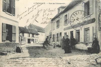 / CPA FRANCE 95 "Attainville, rue de l'abreuvoir"