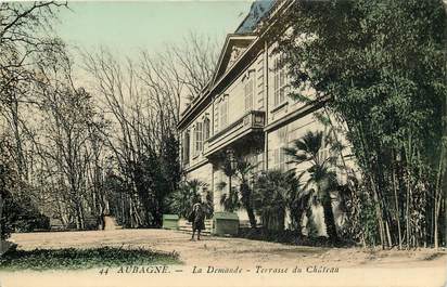 CPA FRANCE 13 "Aubagne, terrasse du chateau"