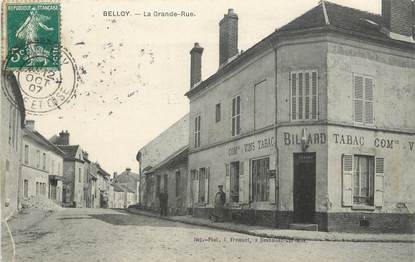 / CPA FRANCE 95 "Belloy, la grande rue"