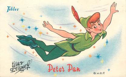 CPA ILLUSTRATEUR DISNEY Peter Pan