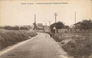 95 Val D'oise / CPA FRANCE 95 "Cergy Pontoise, entrée du pays par la route de Pontoise"