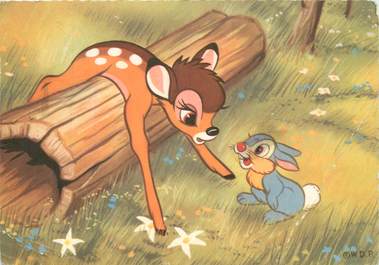  CPA ILLUSTRATEUR DISNEY /  Bambi