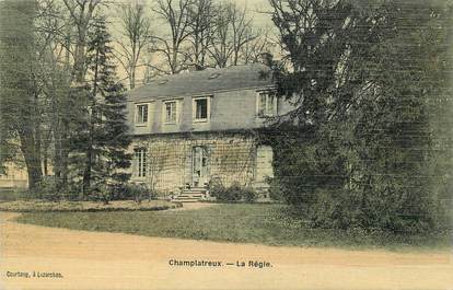 / CPA FRANCE 95 "Champlatreux, la régie"