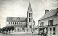 / CPSM FRANCE 95 "Nesle la Vallée, place de l'église Saint Symphorien"