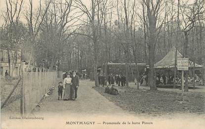 / CPA FRANCE 95 "Montmagny, promenade de la butte Pinson"