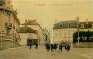 77 Seine Et Marne CPA FRANCE 77 "Melun, place de la porte de Paris"