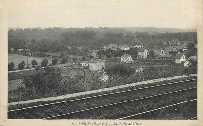 / CPA FRANCE 95 "Mériel, la vallée de l'Oise"