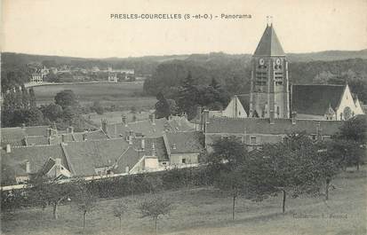 / CPA FRANCE 95 "Presles Courcelles, panorama"