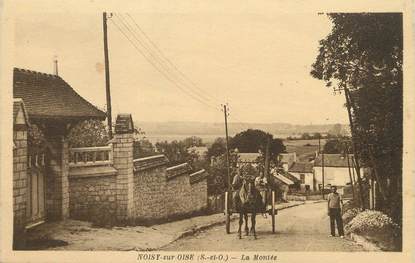 / CPA FRANCE 95 "Noisy sur Oise, la montée"