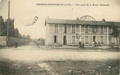 / CPA FRANCE 95 "Puiseux pontoise, vue prise de la route Nationale"