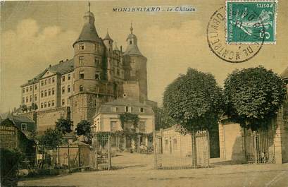 CPA FRANCE 25 "Montbéliard, le chateau" / voyagée