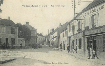 / CPA FRANCE 95 "Villiers Adam, rue Victor Hugo"
