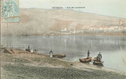 / CPA FRANCE 95 "Vetheuil vue de  Lavacourt"