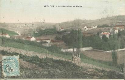 / CPA FRANCE 95 "Vetheuil, le Millonnet et Vienne"