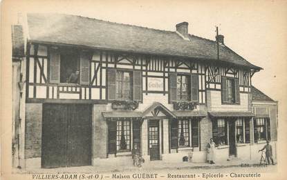 / CPA FRANCE 95 "Villiers Adam, maison Guébet"