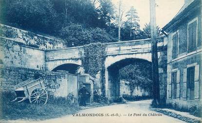 / CPA FRANCE 95 "Valmondois, le pont du chäteau"