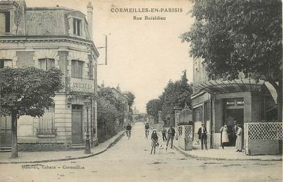 CPA FRANCE 95 "Cormeilles en Parisis, rue Boïeldieu"