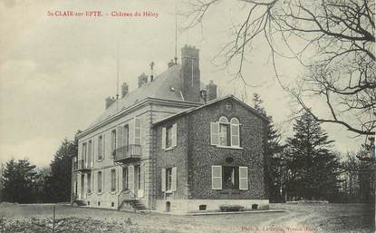 / CPA FRANCE 95 "Saint Clair sur Epte, château du Héloy"