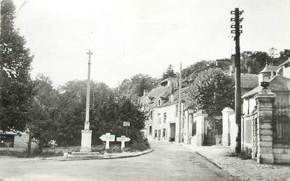 / CPSM FRANCE 95 "Saint Prix, rue Maignant la Rivière"