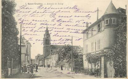 / CPA FRANCE 95 "Saint Gratien, Av de Soisy"