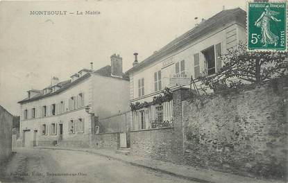 / CPA FRANCE 95 "Montsoult, la mairie"