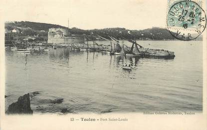 / CPA FRANCE 83 "Toulon, Fort Saint Louis"