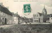 14 Calvado / CPA FRANCE 14 "Falaise, Cantonnement Valory, place Reine Mathilde"