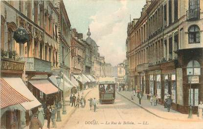 CPA FRANCE 59 "Douai, la rue de Bellain"