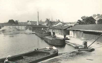 / CPSM FRANCE 21 "Dijon, le port et le canal"