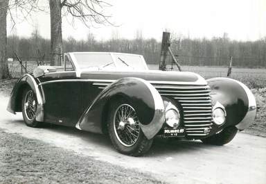 CPSM AUTOMOBILE "Delahaye 1937"