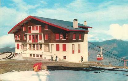 / CPSM FRANCE 65 "Saint Lary, gare Chalet du téléphérique, le restaurant"