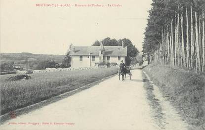 / CPA FRANCE 91 "Boutigny, hameau de Pasloup, le chalet"