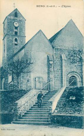 / CPA FRANCE 91 "Buno, l'église"